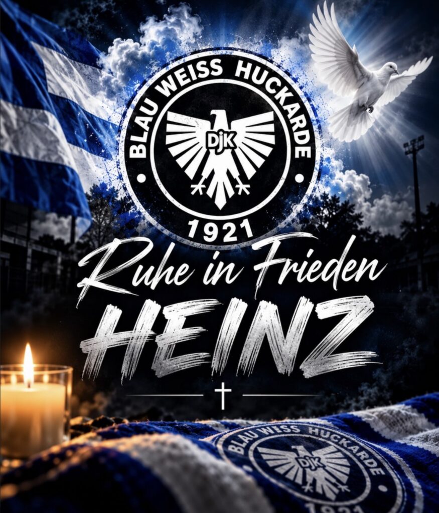 Heinz Bahls und Blau-Weiß Huckarde – zwei Namen, die für immer zusammengehören